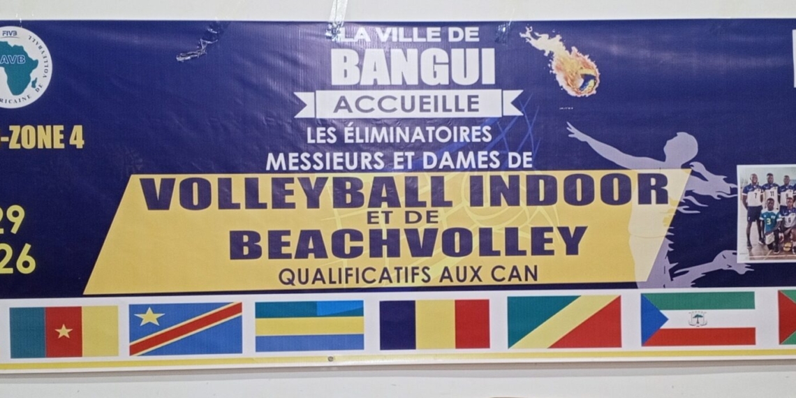 La RCA décroche sa qualification historique au CHAN de «Volleyball Indoor»