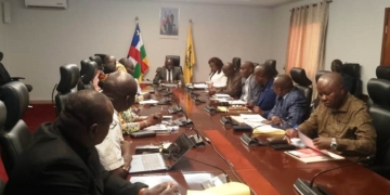 Le gouvernement centrafricain passe en revue le projet de gouvernance numérique