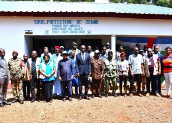 Prévention d’Ebola aux frontières RCA-RDC : le Ministre Centrafricain de la Santé Dr Pierre Somsé en mission à Zémio  