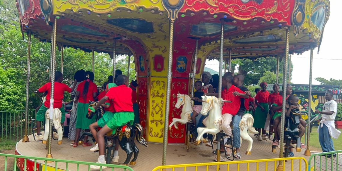 Immersion des enfants d’ECODIM de l’église Apostolique Emmanuel de Ngouciment 1 à la Maison Russe de Bangui