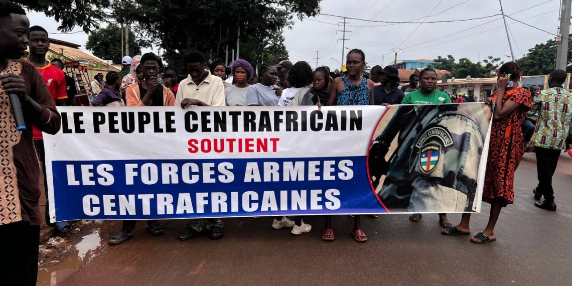 Plusieurs Centrafricains soutiennent les actions salvatrices des FACA et alliés russes à Am-Dafock