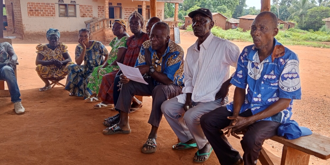 La société «Centrafricaine des Bois» (CENTRABOIS), au chevet des personnes de 3ème âge des dix villages de sa zone de permis d’exploitation