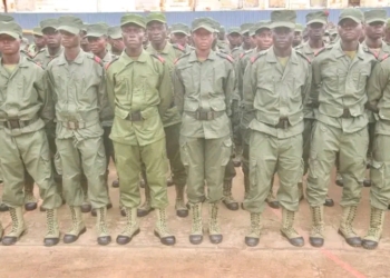 1.800 soldats formés en Ouganda des FACA accèdent au grade de Caporal