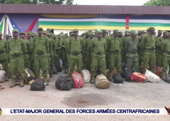 Une première vague de 1800 soldats FACA formés en Ouganda est de retour à Bangui
