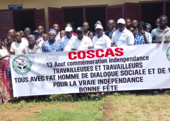 66ème anniversaire d’Indépendance de la RCA : la COSCAS appelle au dialogue social et à la préservation des acquis des travailleurs