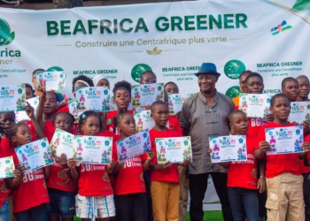 Des jeunes centrafricains formés pour la protection de l’environnement ont reçu leur parchemin à travers «Eco-Kids Camps»  