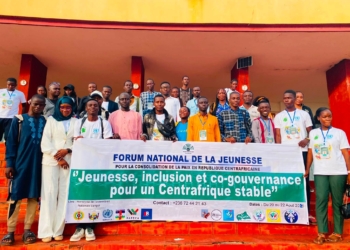 La jeunesse centrafricaine mobilisée pour la consolidation de la paix