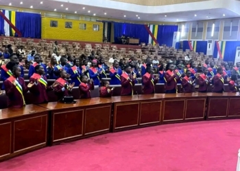 Le Palais du Peuple Centrafricain a accueilli la première Assemblée du Parlementaire Junior