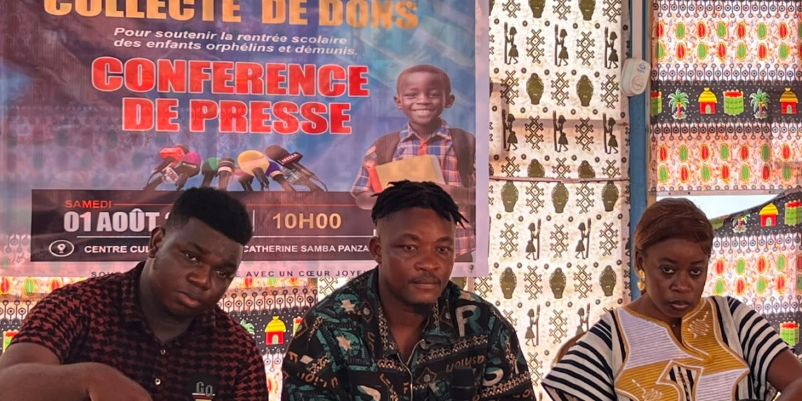 Une collecte des dons pour soutenir les enfants en situation difficile est lancé à Bangui