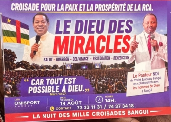 La mission «Christ Embassy» en Centrafrique entend contribuer à la réduction de chômage dans le pays