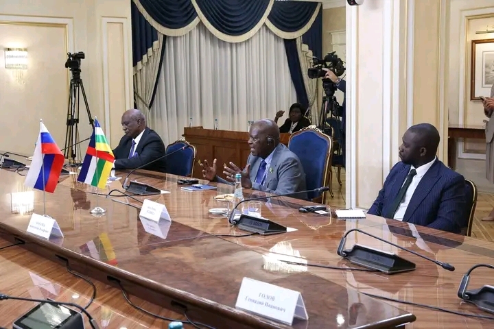 Diplomatie : à Moscou, Simplice Sarandji et Valentina Matvienko réaffirment la solidité des liens entre Bangui et Moscou