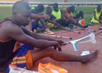 Les Fauves amputés de Bas-Oubangui de football déterminés pour hisser les couleurs du drapeau centrafricain en Russie