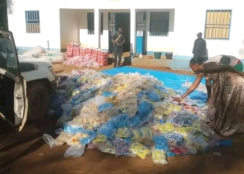 Bouboui PK 45 : la Police nationale saisit plus de 20 sacs de boissons frelatées