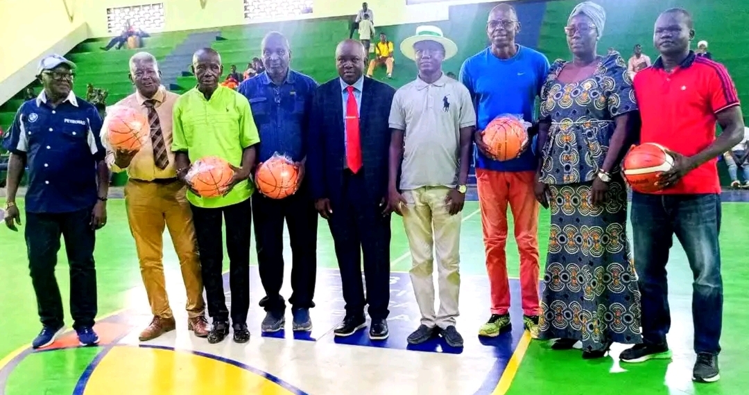 Le bureau fédéral de basketball centrafricain dote les clubs de la ligue de Bangui et ceux des villes de province