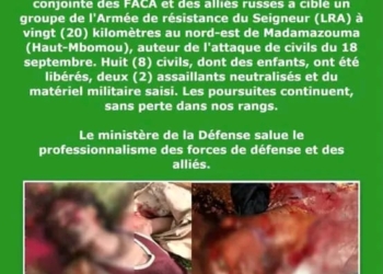 8 civils dont des enfants libérés, 2 éléments de la LRA neutralisés : c’est le bilan de la traque contre ces bandits armés dans la localité de Madamazuma