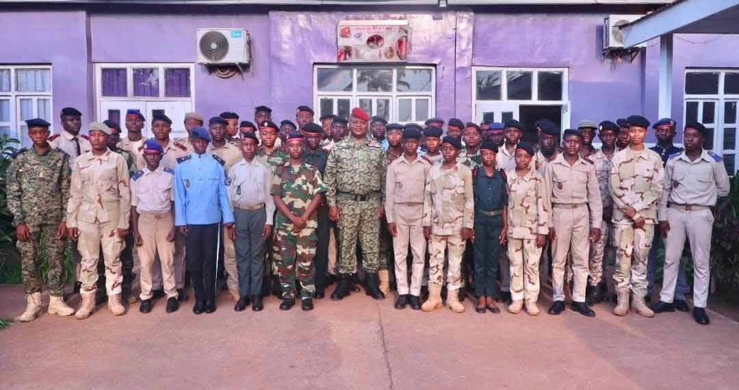 Le Général d’Armée Zéphirin Mamadou aux enfants de troupe centrafricains : «Vous êtes l’avenir de notre armée»