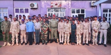 Le Général d’Armée Zéphirin Mamadou aux enfants de troupe centrafricains : «Vous êtes l’avenir de notre armée»