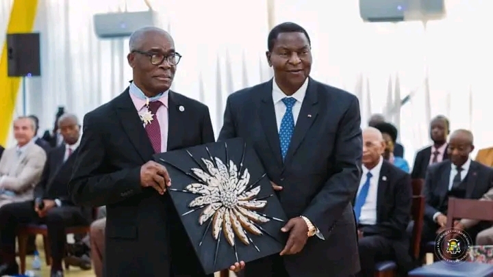 Diplomatie : le Centrafrique honore l’ambassadeur de Guinée Equatoriale en fin de mission