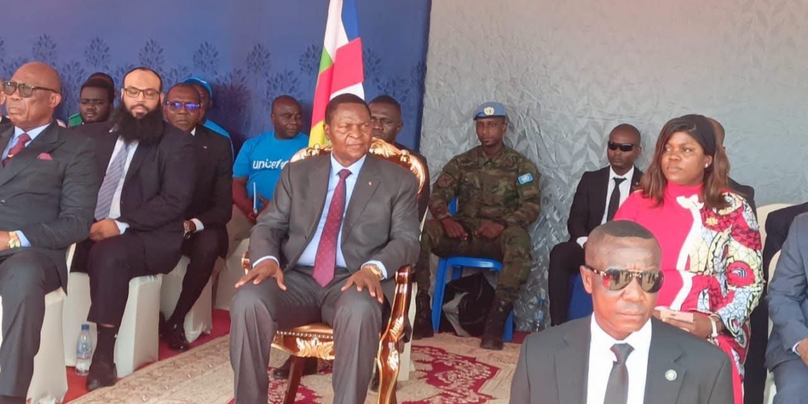 Lutte contre le choléra : le président Touadéra au cœur du lancement de la campagne de vaccination à Bimbo et Mbaïki