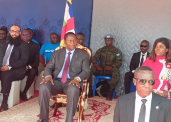 Lutte contre le choléra : le président Touadéra au cœur du lancement de la campagne de vaccination à Bimbo et Mbaïki