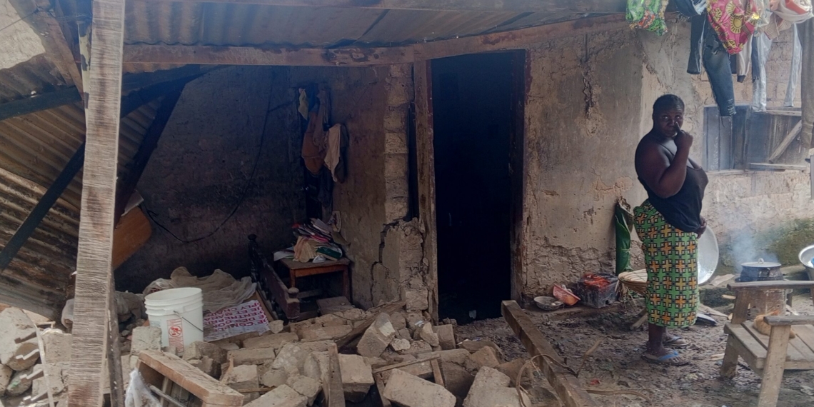 Pluies diluviennes à Bangui : plus d’une centaine de maisons détruites, le député Davy Yannick Andjida lance un SOS