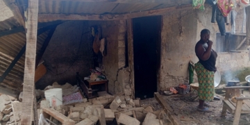 Pluies diluviennes à Bangui : plus d’une centaine de maisons détruites, le député Davy Yannick Andjida lance un SOS
