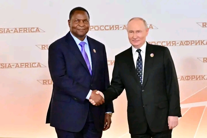 Sommet Russie-Afrique : Touadéra défend les priorités de la RCA et consolide le partenariat avec Moscou