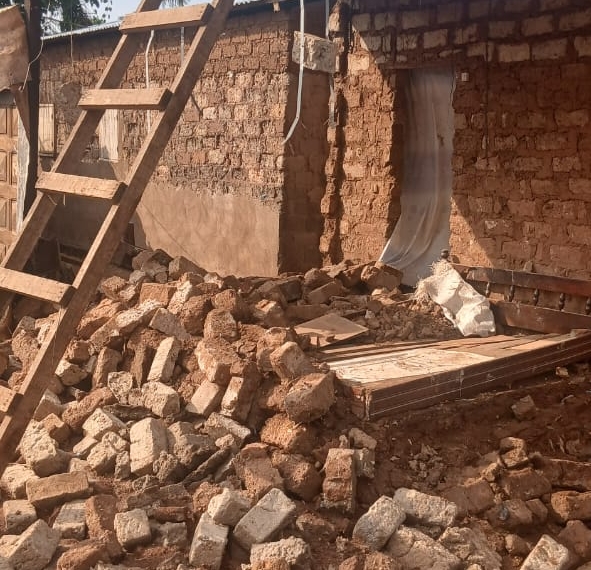 De fortes pluies à Bangui et ses environs, plusieurs maisons effondrées les ministères de l’Action Humanitaire et de l’Habitat sont interpellés